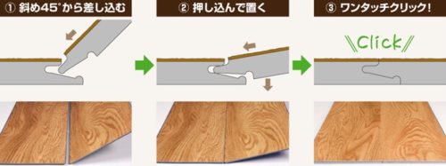 デコリカクリック並べ方